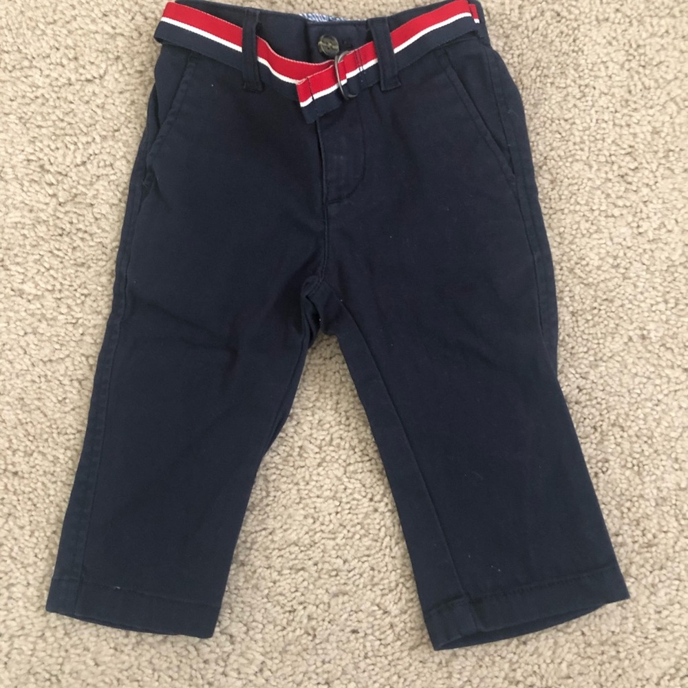 Baby toddler boy Tommy Hilfiger dress pants navy